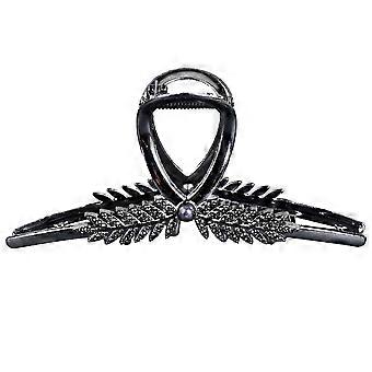 Grande grampo de cabelo antiderrapante de flor de metal forte garra de cabelo acessórios de cabelo para mulheres e meninas