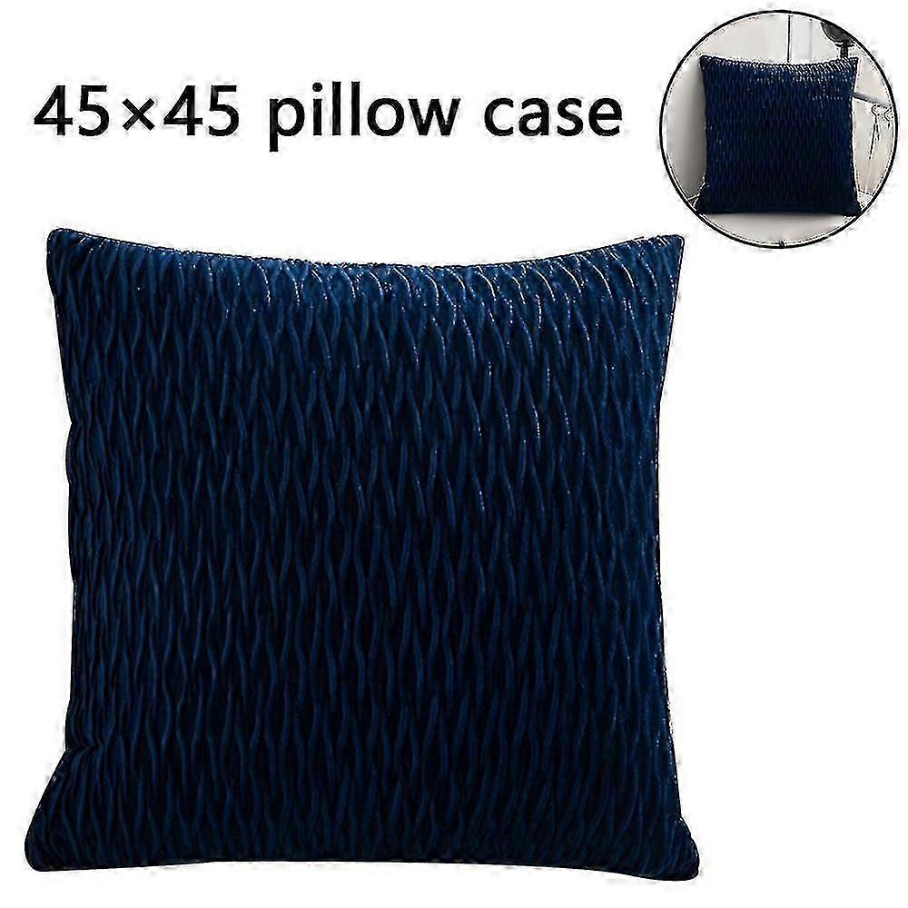 2 pezzi decorativi throw pillow covers textureted short wool Velve