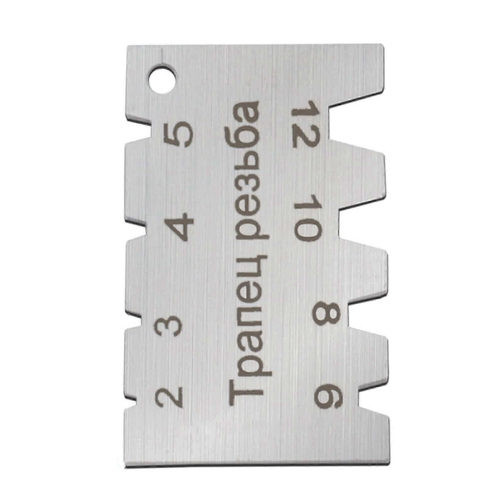 Industrial Grade Template Measuring Tool with Clear Scale Wire Cutting Gauge Compact-size Easy Operation for Carpenters