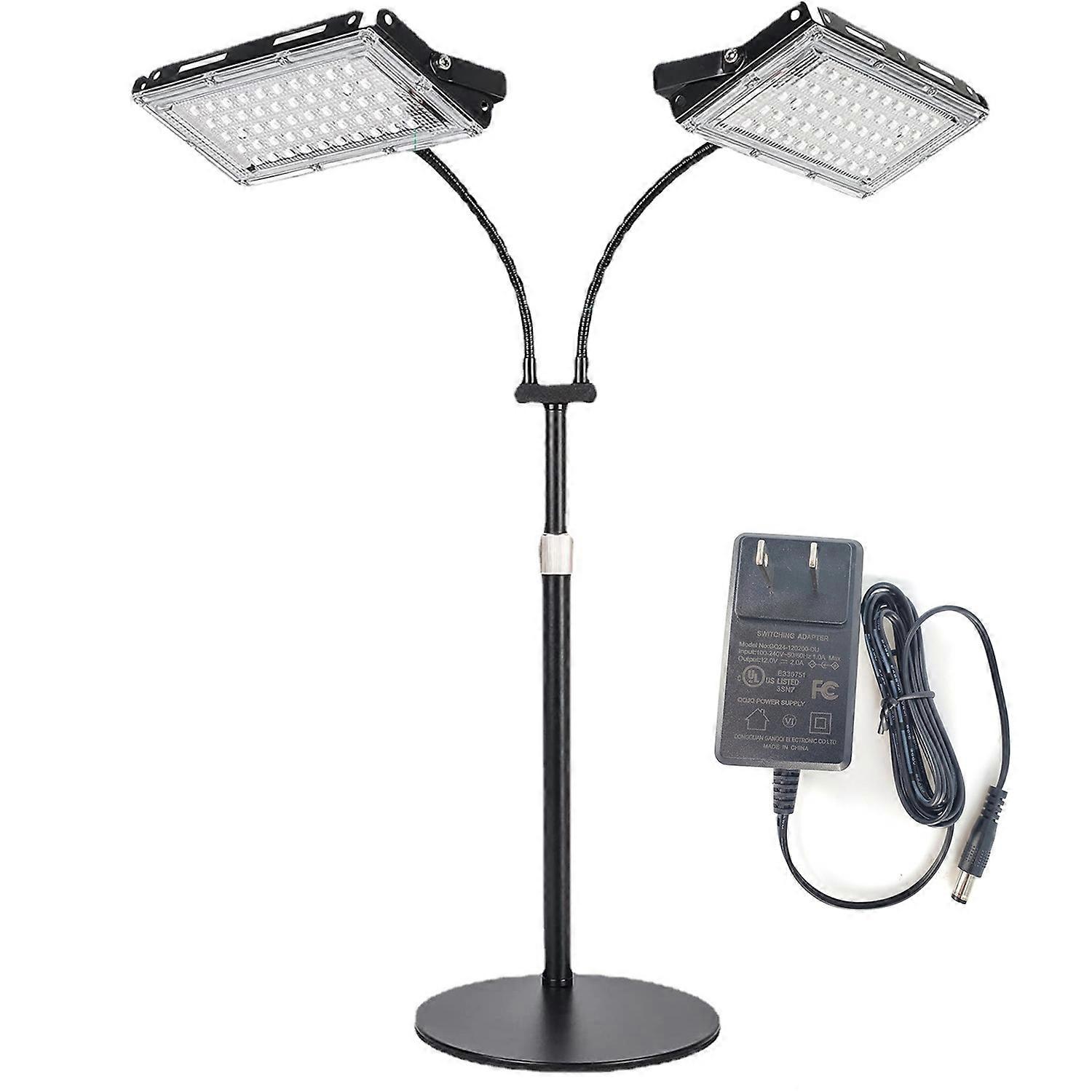 LED Plant Fill Light with Base Full Spectrum Plant Grow Light Succulent Fill Light