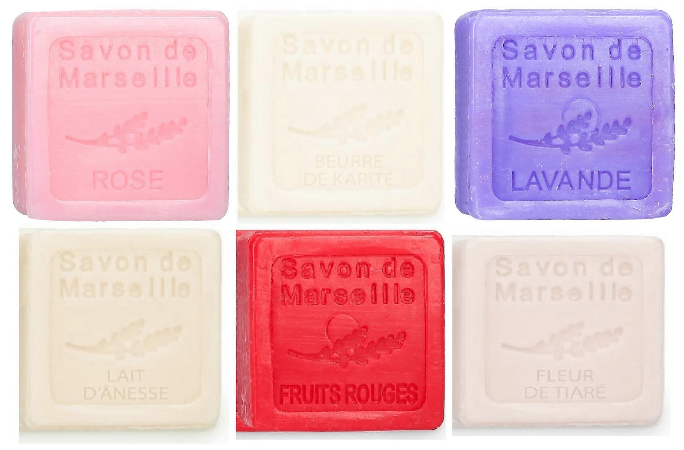 Marseille guest soap 6 fragrances