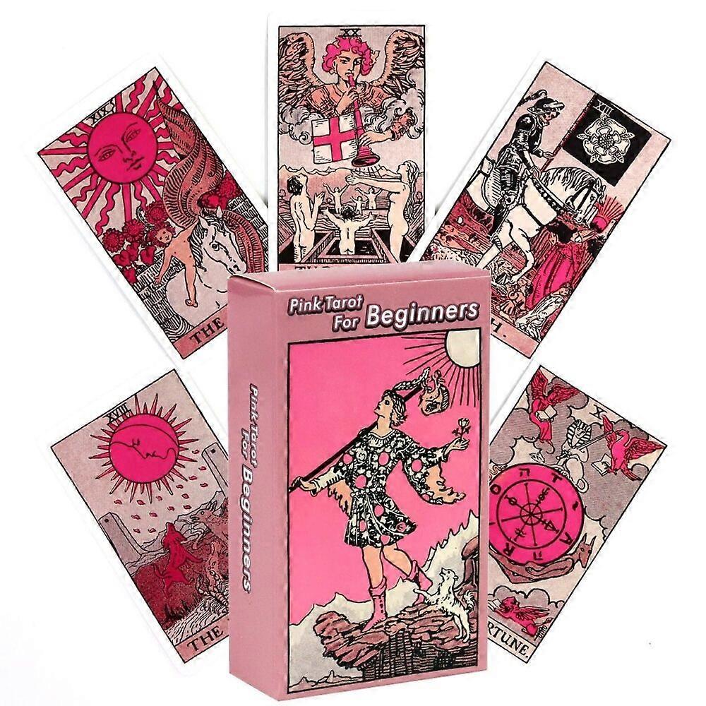 Tarot Deck Pink Rider-Waite - Beginner Tarot Cards Guide