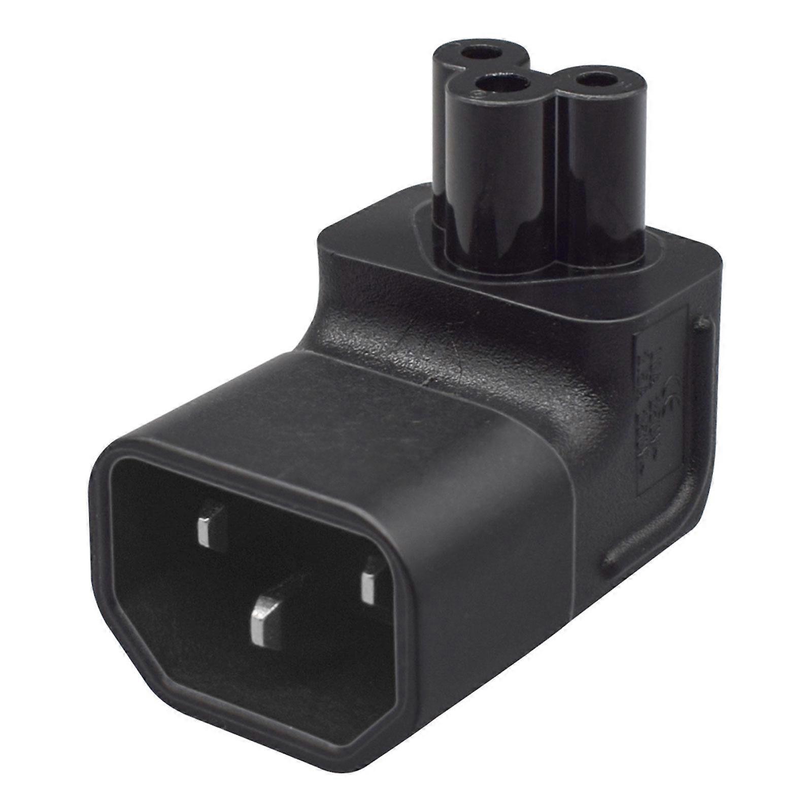 IEC320 C14 to C5 Power Adapter 2.5A/10A 250V Connector for Ups Servers HDTVs