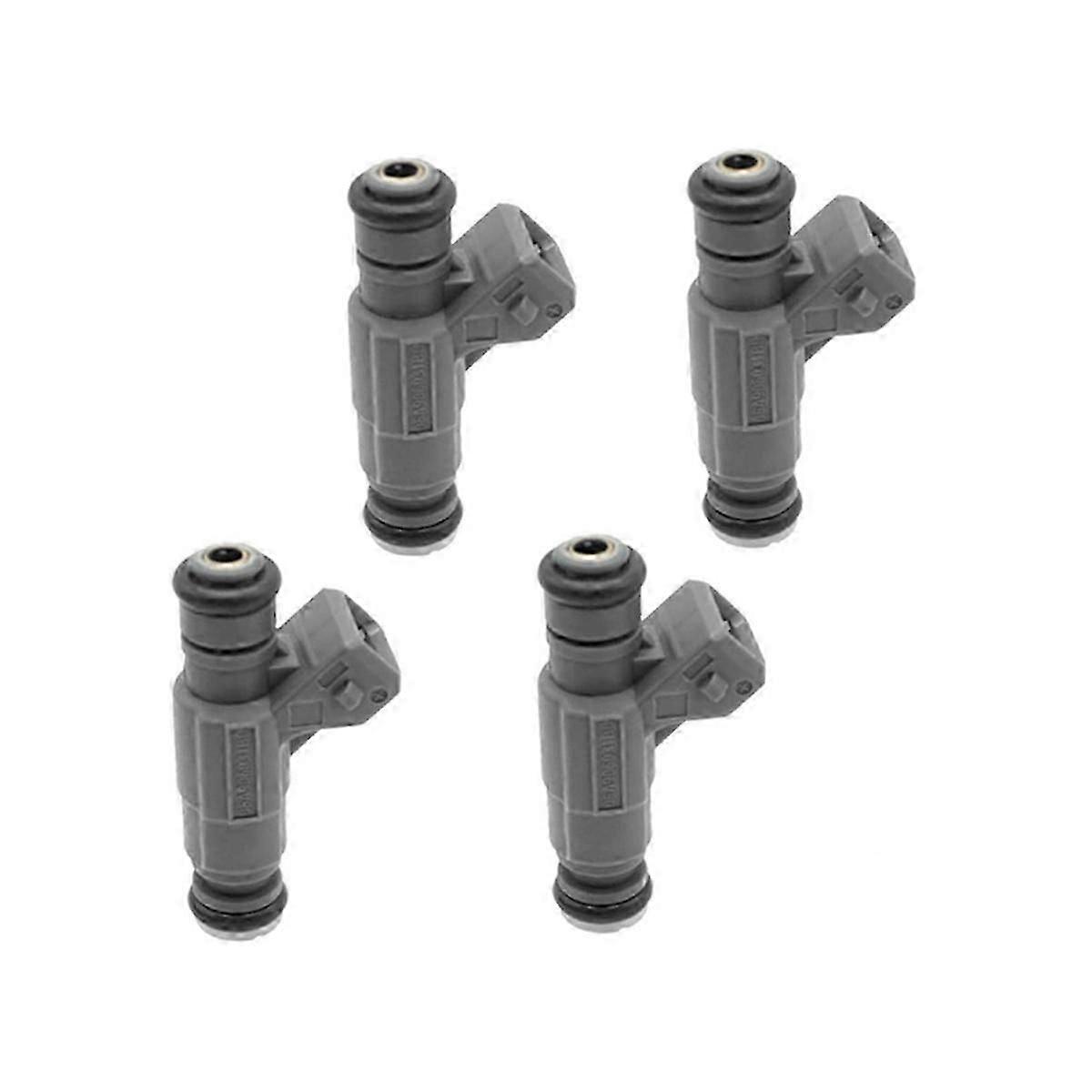 1 Set of 4 0280156063 06A906031BC FJ896 Fuel Injector Nozzle for A3 TT 1.8L L4 2003-2006 3.2L-Good