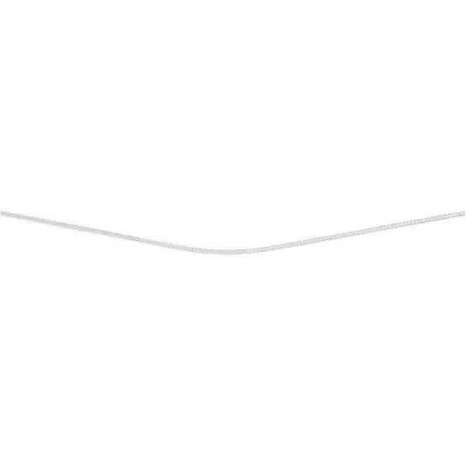 Beginnings Sterling Silver N2517 Curb 81cm Chain