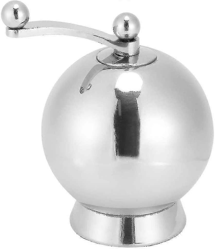 Pepper Grinder,304 Stainless Steel Pepper Mill Spherical Grinder,salt Grinder