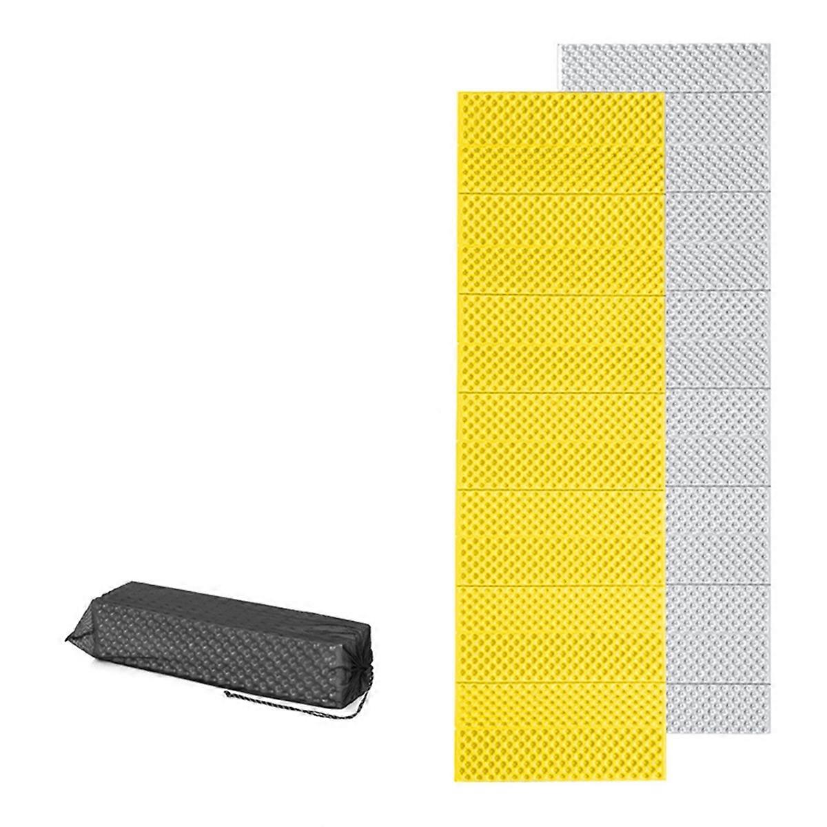 Folding Picnic Mat Foldable Outdoor Camping Seat Cushion Yellow