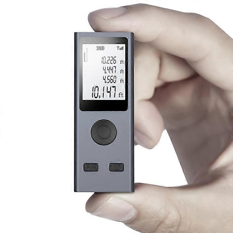 Mini Laser Distance Measurement Tool, 131Ft/40M, ±2mm Accuracy, M/In/Ft Unit Switching, Distance/Are