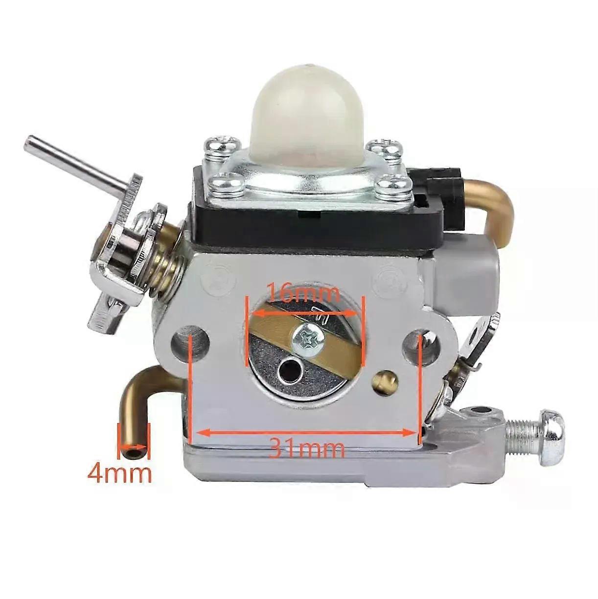 581734301 574386701 Carburetor Kit Fit compatible for Husqvarna 122C 122LD 122LDX 122LK Trimmer Edger Parts