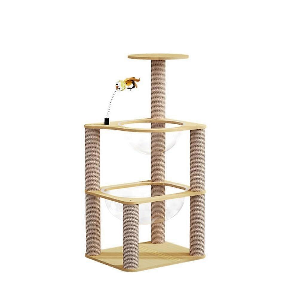 Space Capsule Multi-Layer Cat Climbing for Frame Play and Sleep