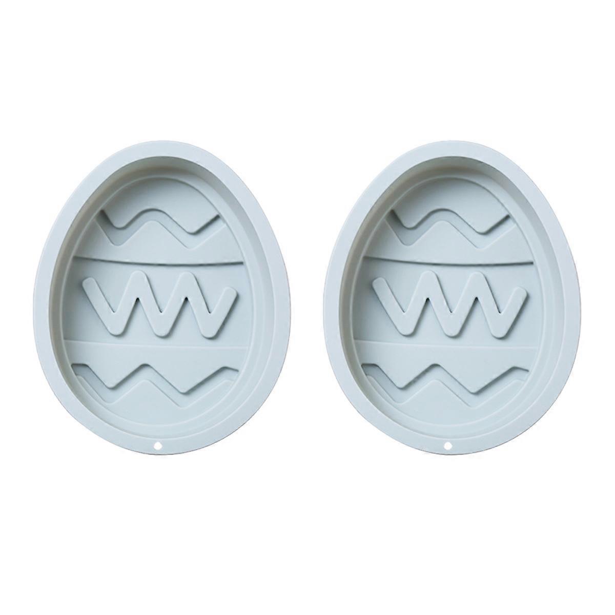 Kitchen baking mold -Easter egg silicone cake mold baking tray dinosaur egg mold Halloween baking mold