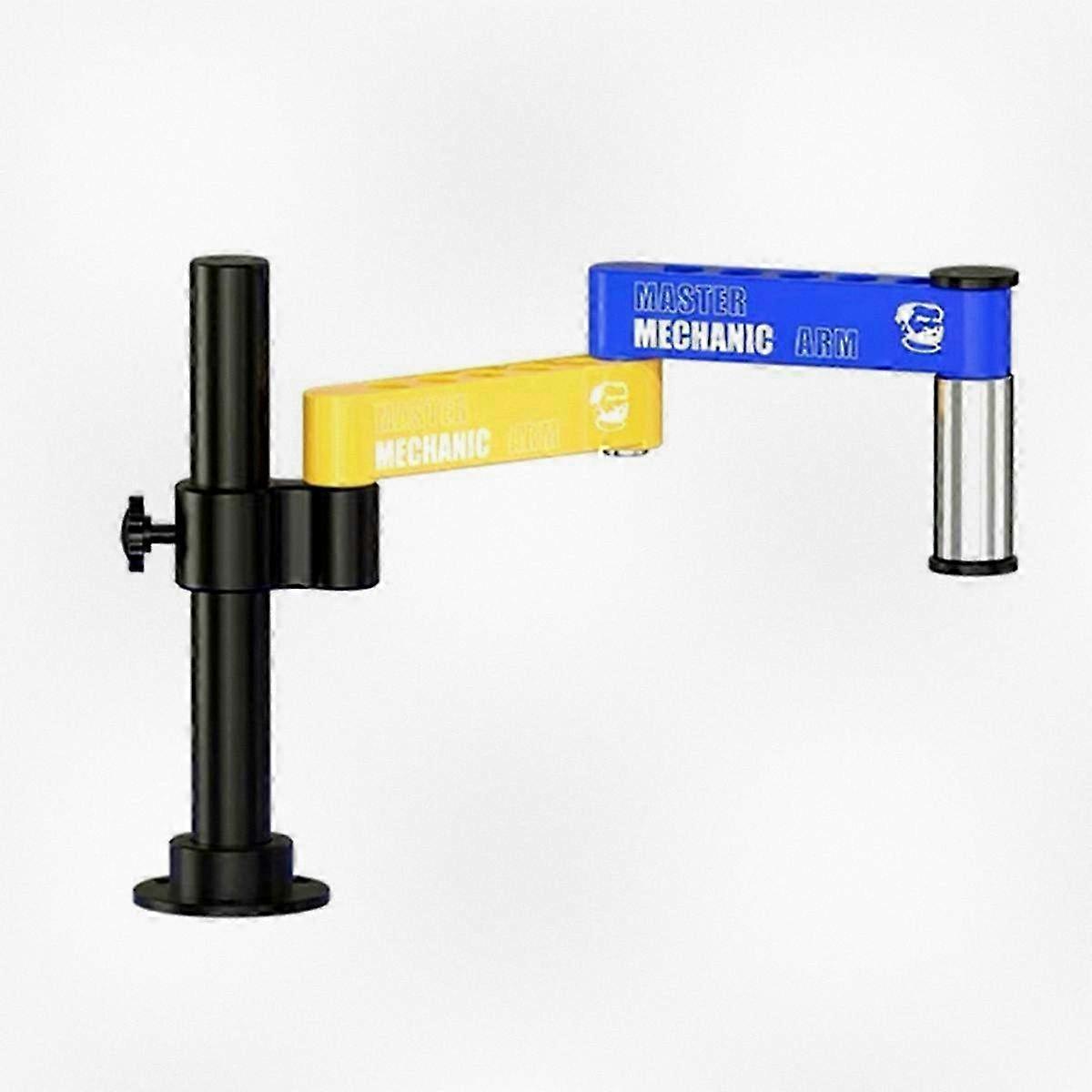Adjustable 360-Degree Flexible Microscope Arm Bracket with Metal Forging Column for Mechanics