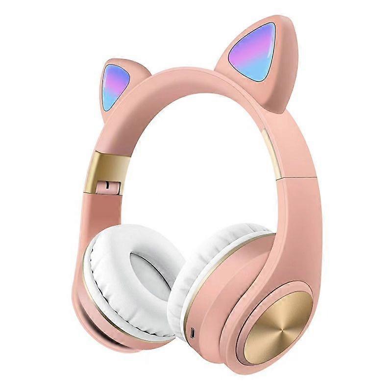 Cat Ears Bluetooth Headset with Light