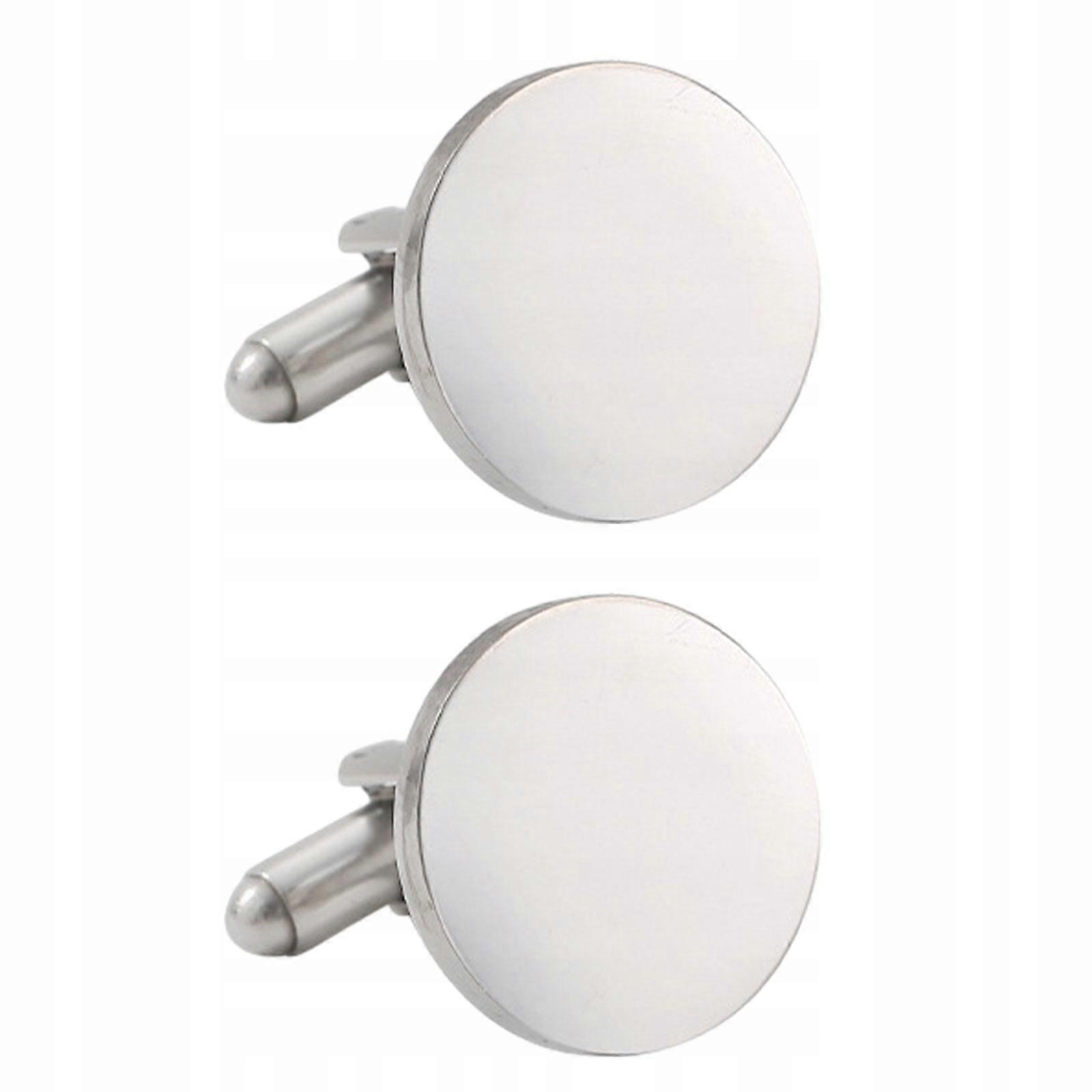 2x Men's Tuxedo Spin Cufflinks