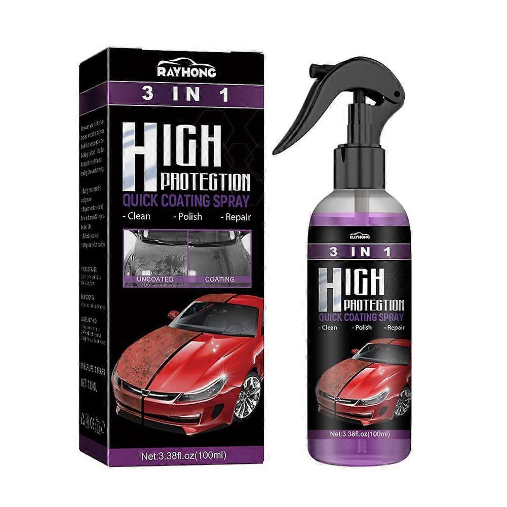 100ml High Protection Quick Car Ceramic Coating Spray 3 in 1 -Fast Dispatch