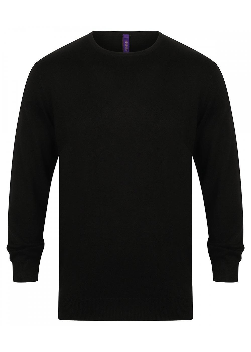 Men's Henbury Crew Neck Jumper HB725