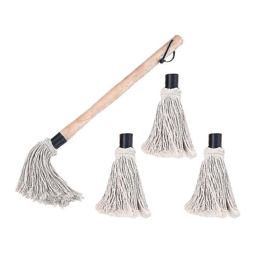 1 Set Barbecue Brush Replaceable Baking Brush Kitchen Grill Oil Brush (assorted Color)