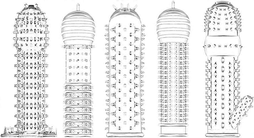 2025 Latest Model  y Condom with Wolf