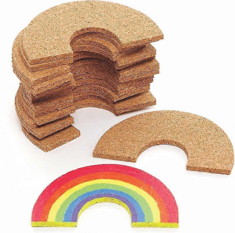 30pcs cuore sughero sottobicchieri - fai da te mestiere per San Valentino o festa della mamma, progetti scolastici, stuoie per bevande ecologiche