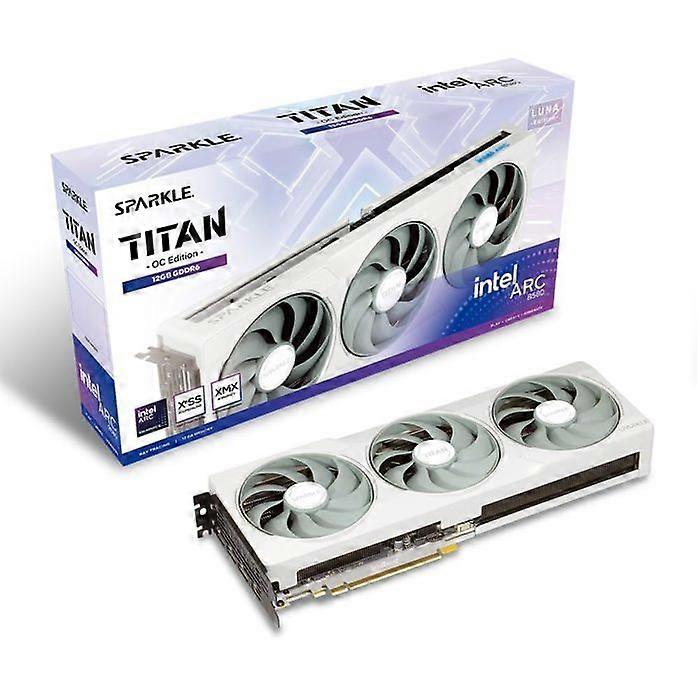 Graphics Card - SPARKLE - Arc B580 Titan Luna OC - NVIDIA GeForce GTX 1060 - 12 GB - PCI Express 3.0 x16