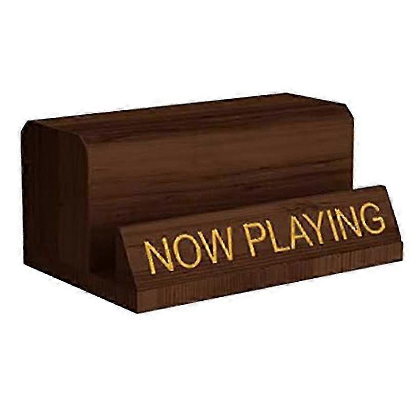 再生中 ビニールレコードスタンド ビニールレコードホルダーディスプレイウッドレコードストレージスタンド アルバムスピニングアクセサリー