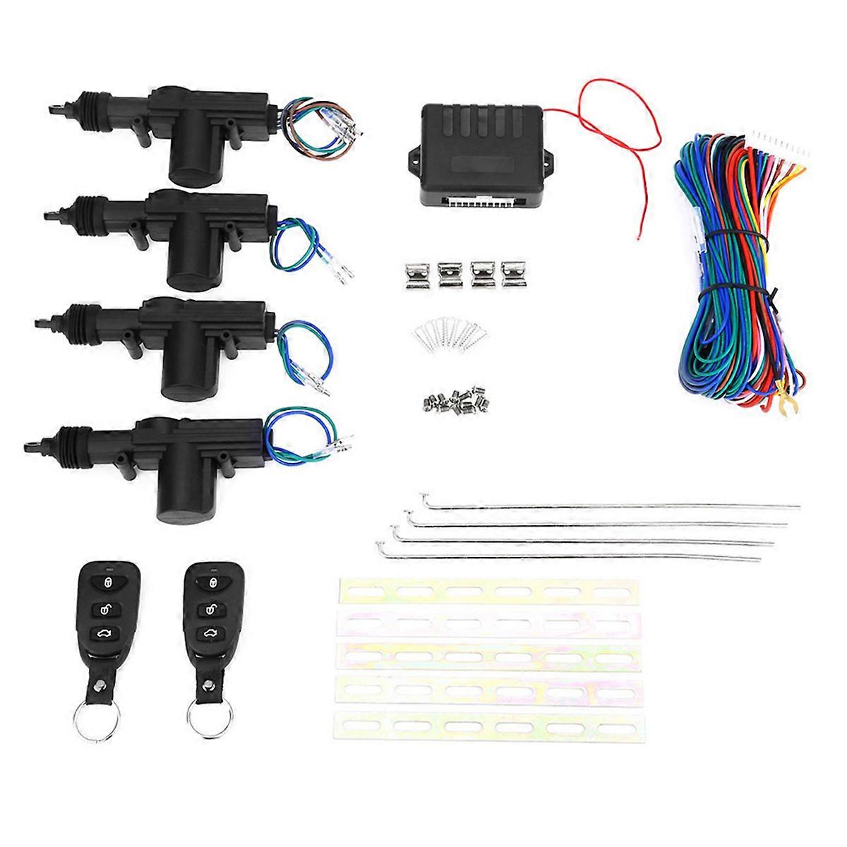 Car Lock Door Remote Control Keyless Entry System Locking Kit