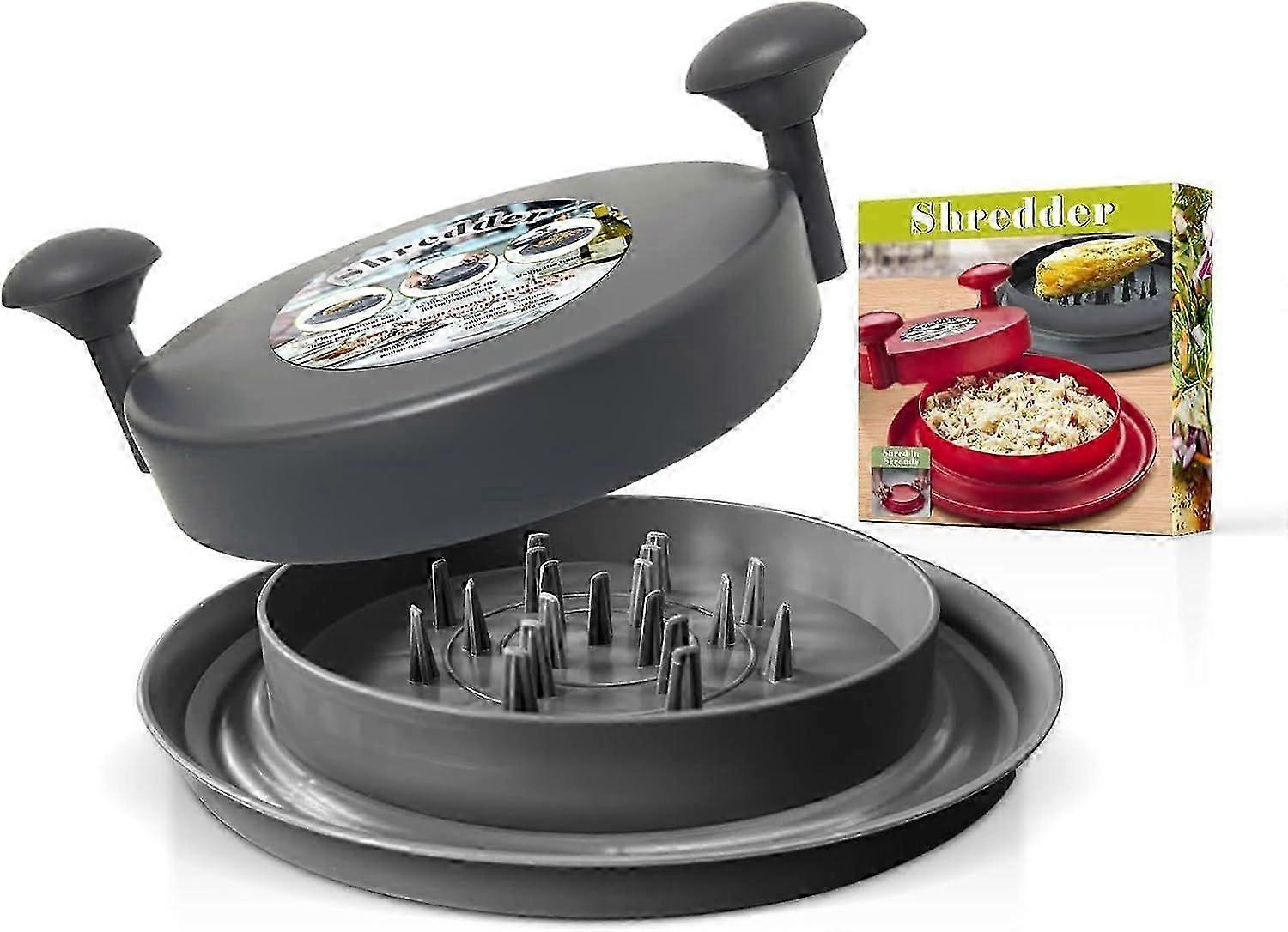 Ultimate Chicken Chopping Tool, Easily Chop Chicken (Black)