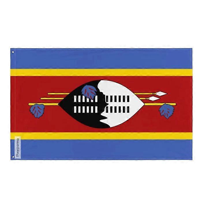 Flag - Eswatini - 96 x 144 cm - Polyester - Double-sided - Iron eyelets