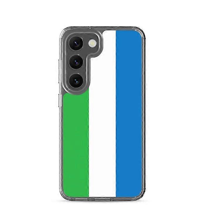 Phone Case - Samsung - Galaxy S23 - Sierra Leone Flag - Flexible - Multicolor