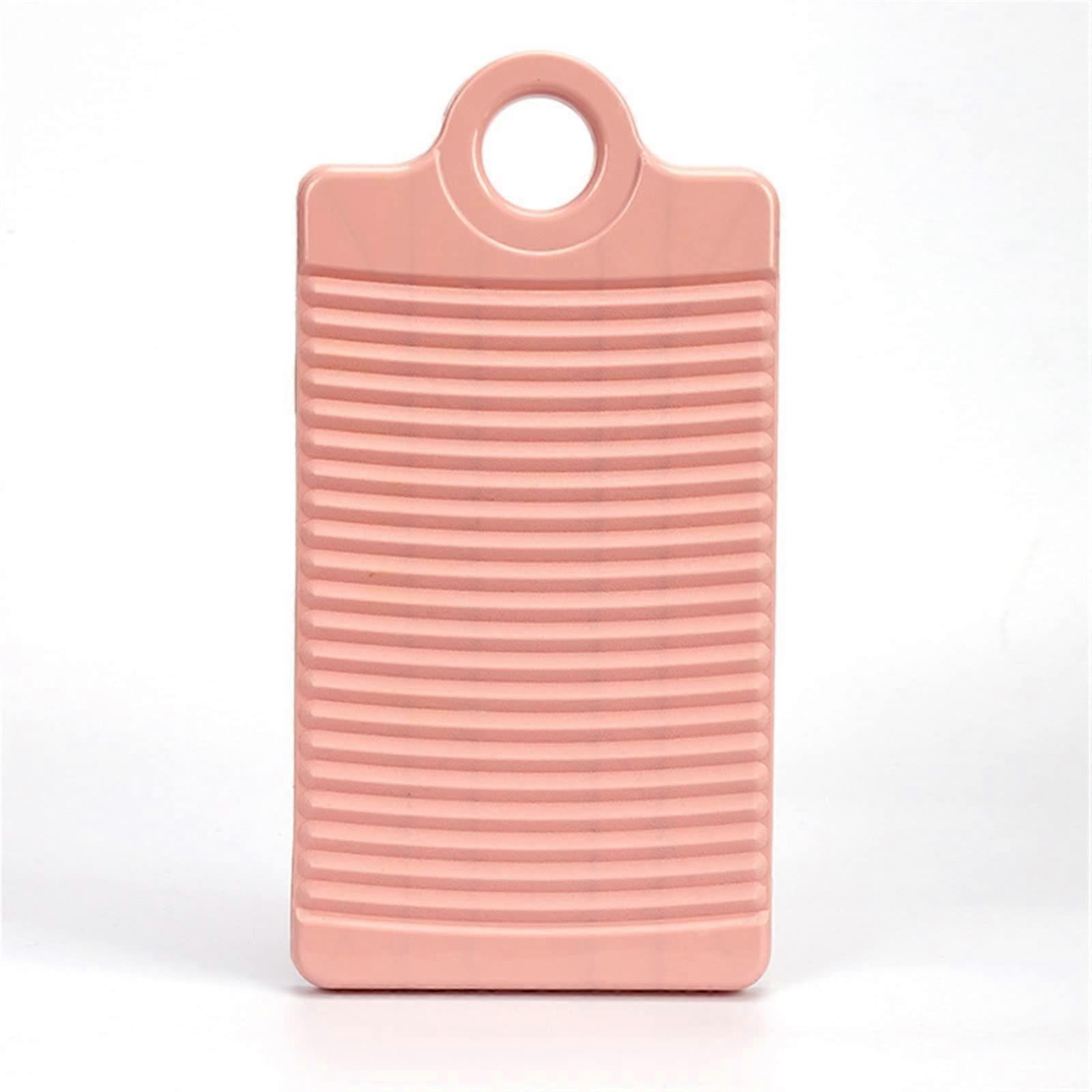 Washboard Plastic Washboard Antislip Thicken Washing Board Pink