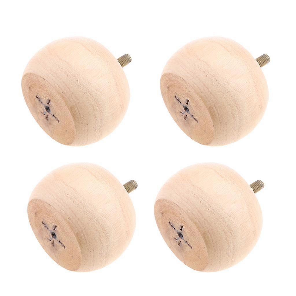 4 stykker udskiftning møbelben, sofafødder, sofaben, seng