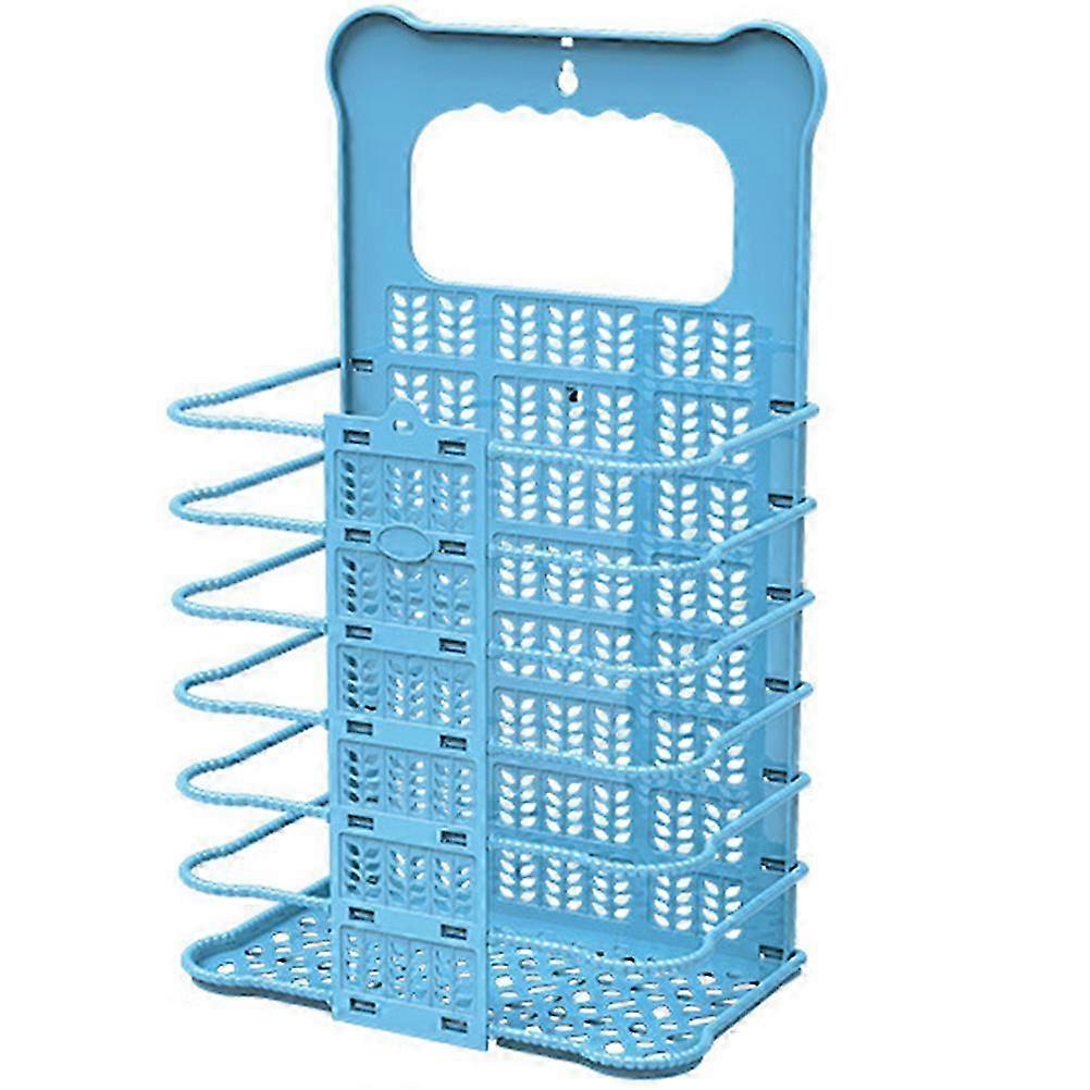 Foldable Wall-Mounted Plastic Laundry Basket 37x21.8cm