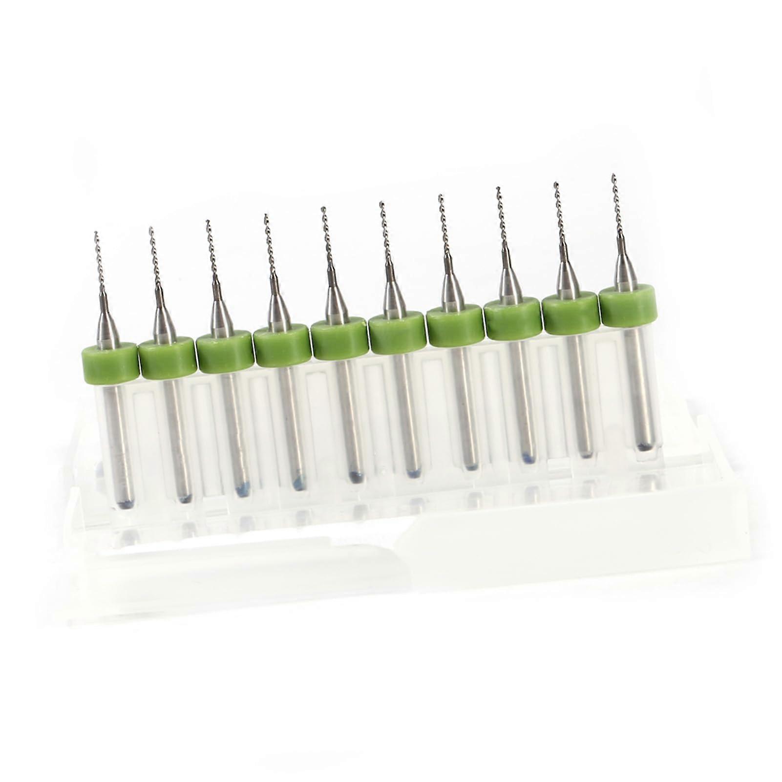 MicroBohrer Bit Set, PCB Carbide Micro Drill Bits with Storage Box (0.7mm)