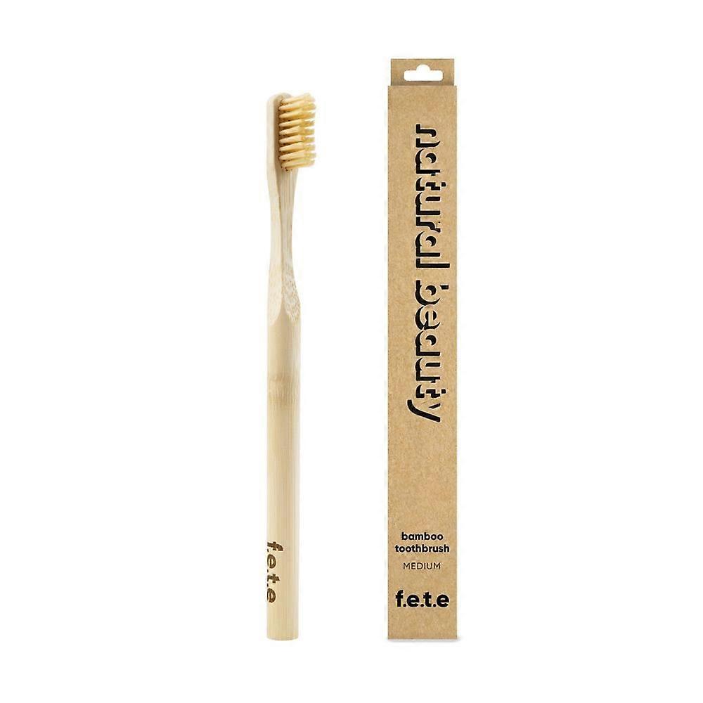 From Earth to Earth Tooth Brush Natural Beauty Medium 1 Unit