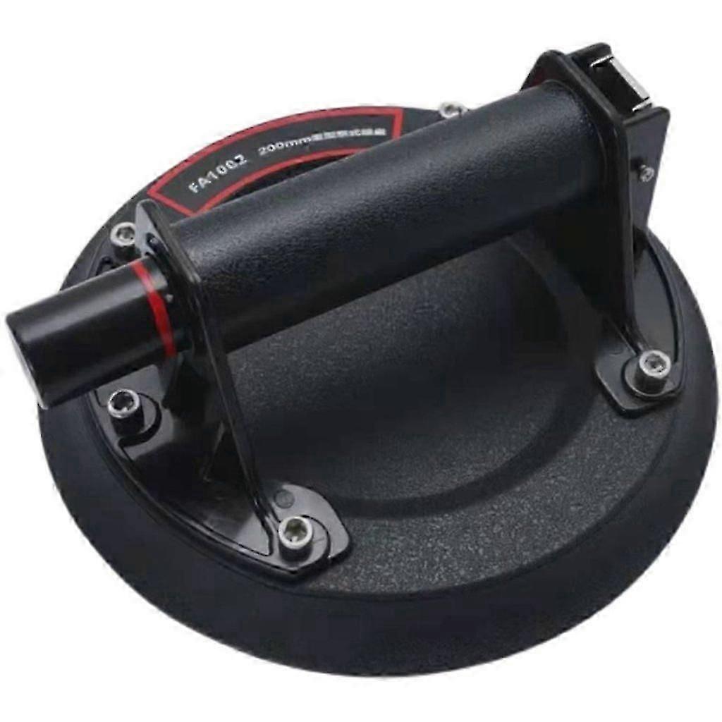 200 كجم Vakuum Saughebe 8-Zoll Glassauger ، Glasheber Saugheber Saugnapfhalter ، Vakuum Gummisauger ، Rutschfest Saugnapfgriff mit Feststellhebel ، Vakuumhe