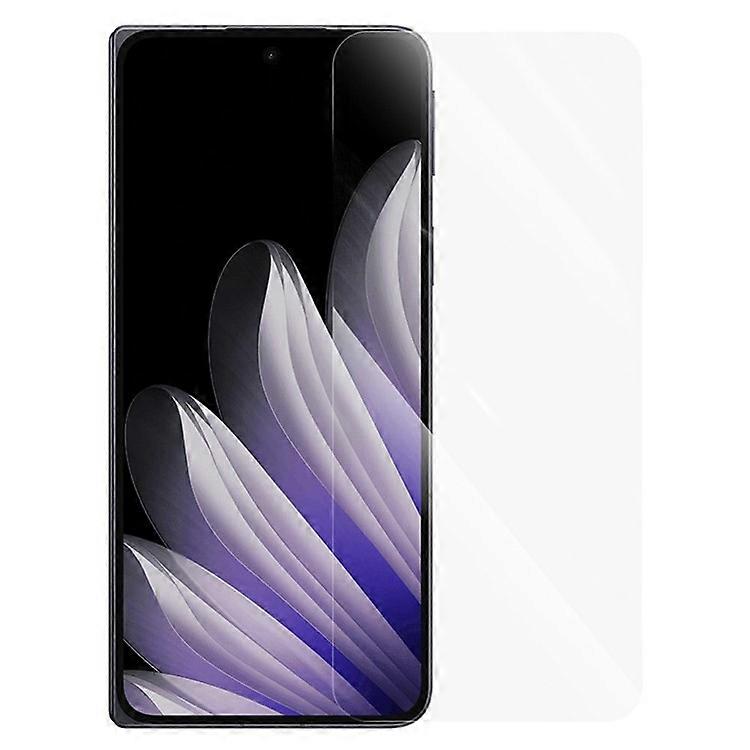 RURIHAI متوافق مع واقي شاشة Oppo Find N5 5G 0.26 مم 2.5D فيلم زجاج سيليكون من الألومنيوم عالي