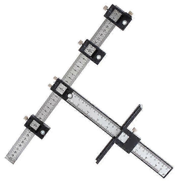 Adjustable Cabinet Hardware Drill Guide, Drawer Hole Locator Template