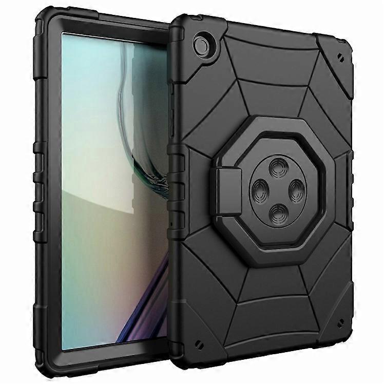 Compatible For Samsung Galaxy Tab A9+ Case Spider Style PC TPU Tablet Cover Kickstand Fidget Toys