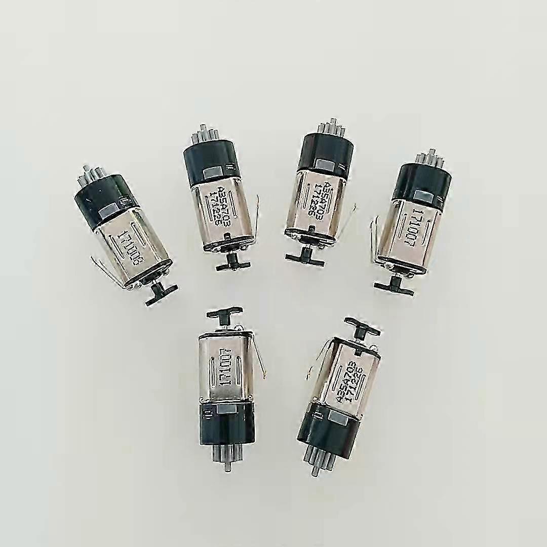 6Pcs Mini Precision Motors, Suitable for Various Applications, DC Voltage Range 2.5V-5V 3V 3.7V, 10mm Size