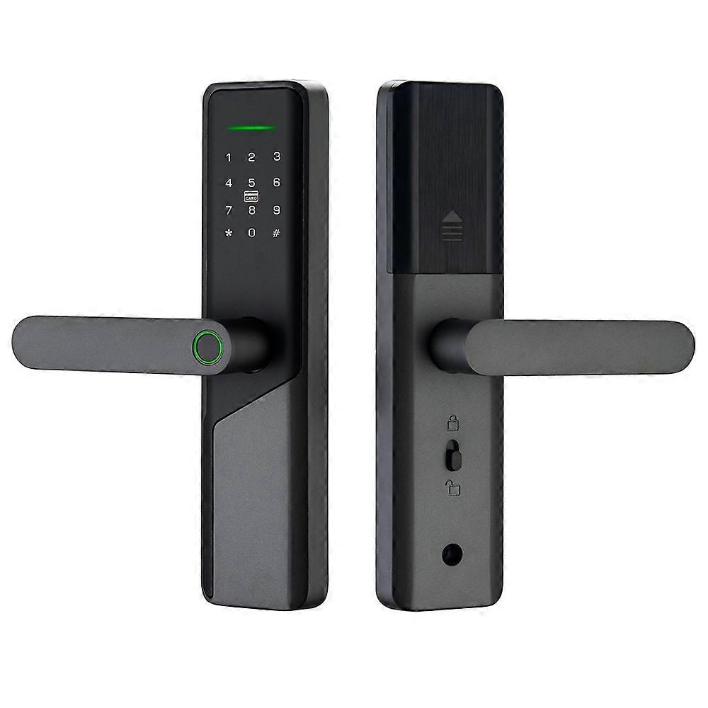 A1 Tuya WiFi Fingerprint Smart Door Lock Dynamic Passwords NFC Electronic Lock (Without Battery)