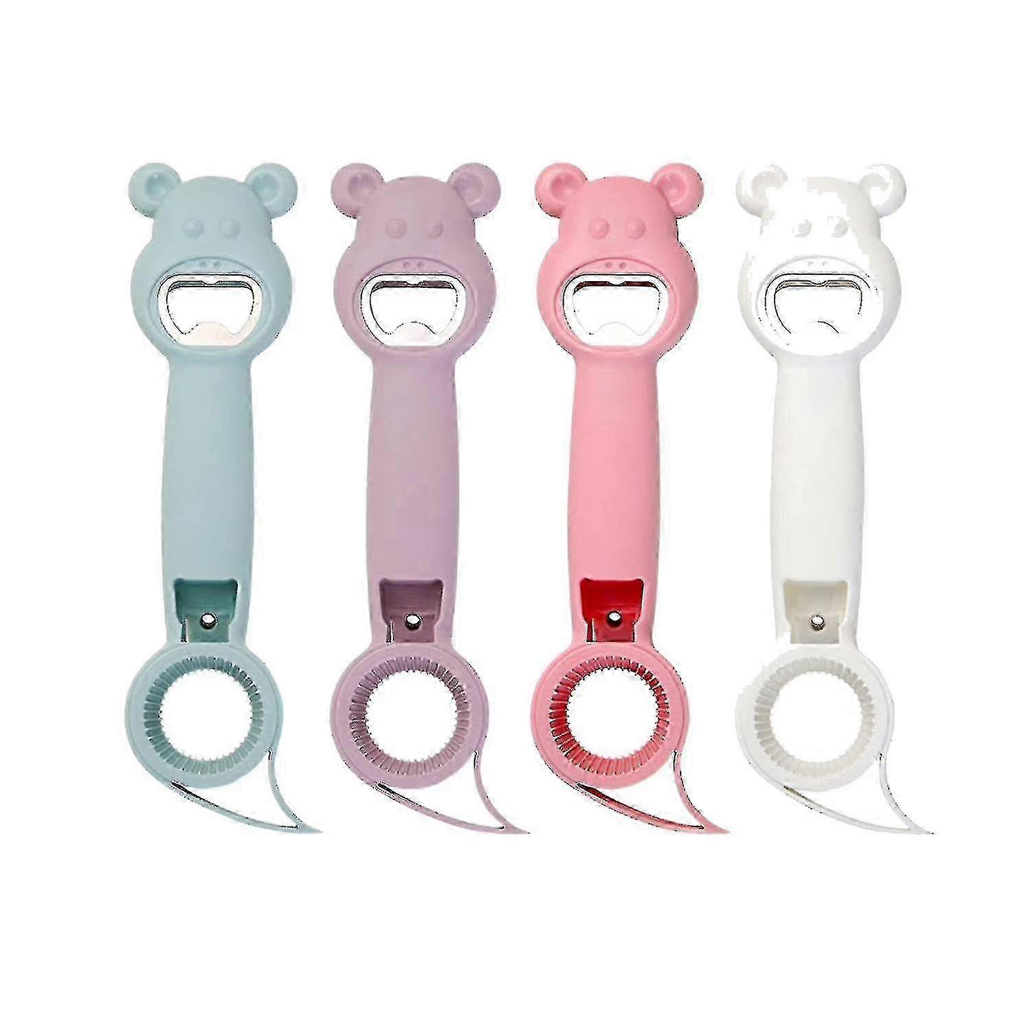 4-in-1 Multi-Function Bottle Opener Set (4 Pcs) PXCL