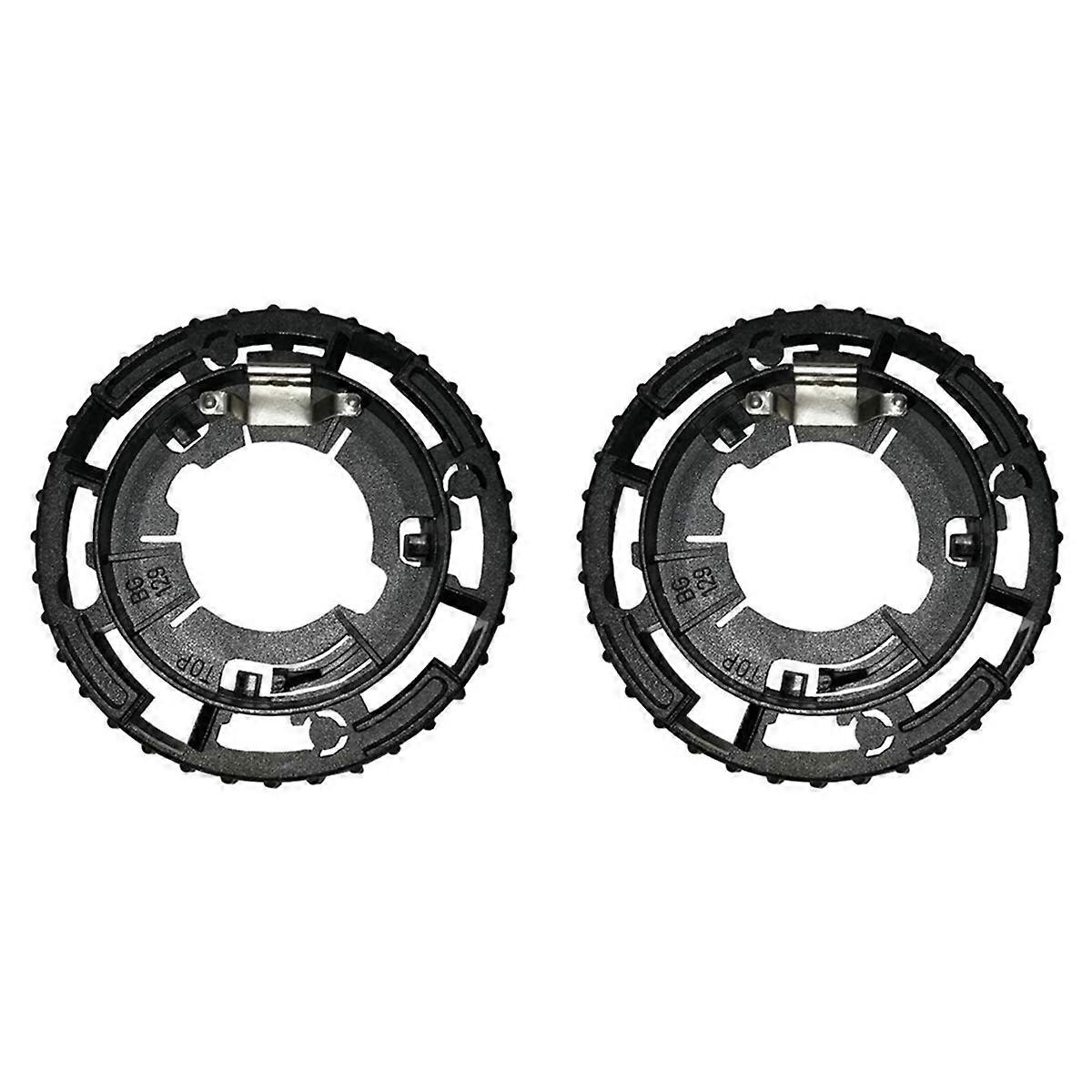 2 Pcs Lamp Buckle Base Xenon Lamp Base Clamp Ring D2S 1300290120 for Mercedes-Benz BMW Mondeo Golf Peugeot Citroen