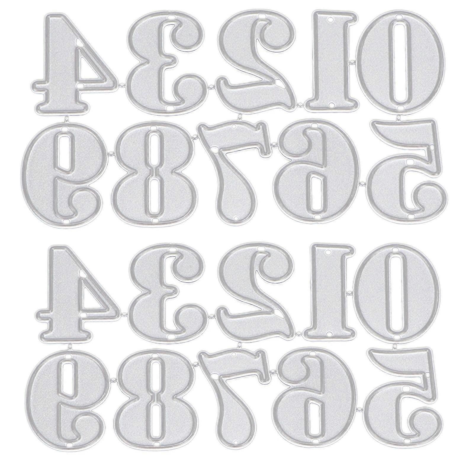 2025年最新モデル2pcsカッティングダイDIYメタルフィギュア炭素鋼ダイカット