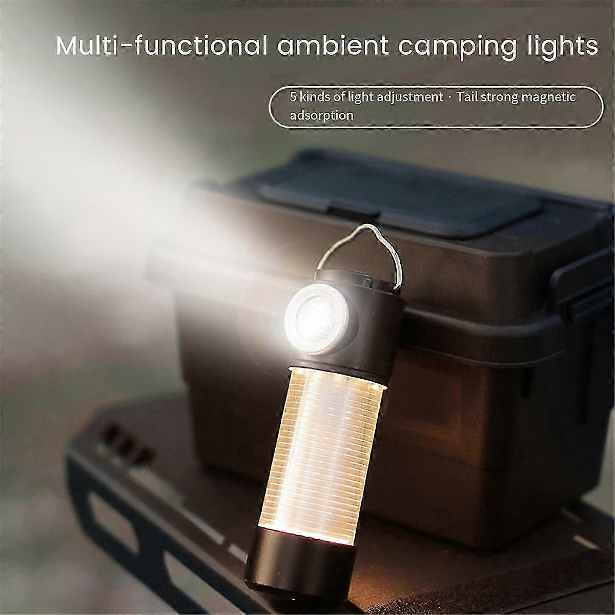 Multi-Function Camping with Magnet Emergency Light Hanging Tent Light SZRH