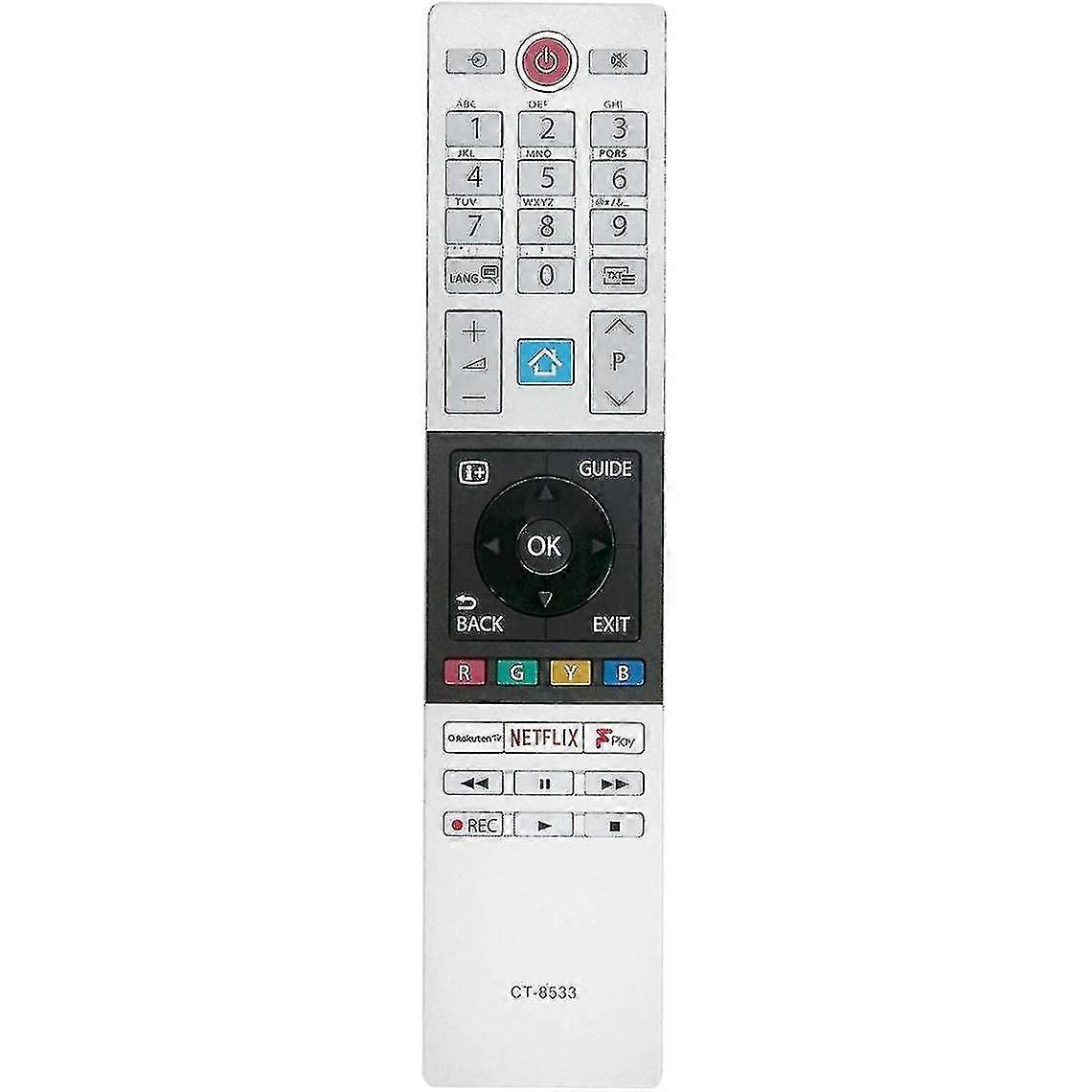 Vinabty Ct-8533 Fernbedienung Für Toshiba Tv 43u5863db 49u5863db 50u5863db 55u5863db 65u5863db 32l3863db 2025