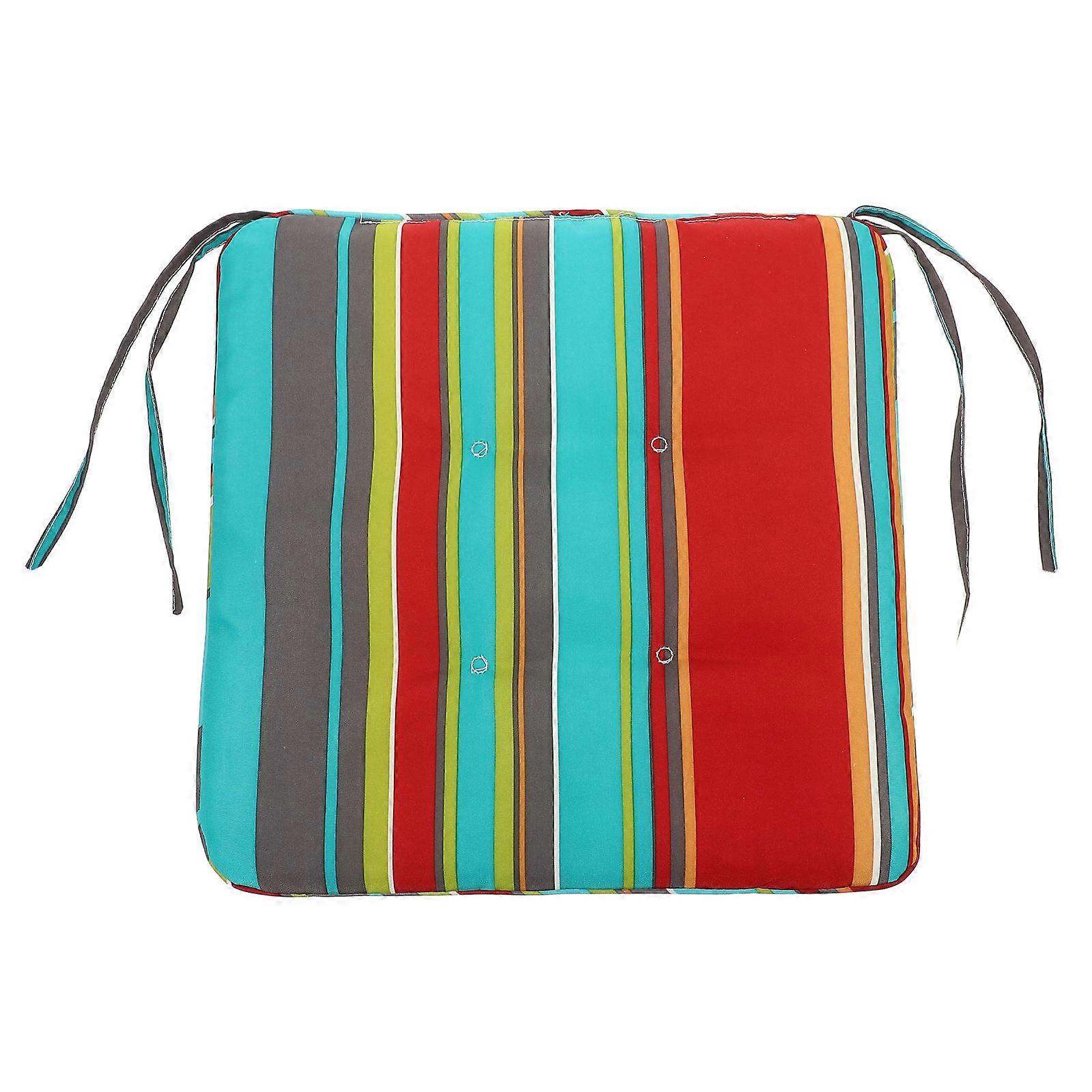 Cushion for Office Chair Polyester Fabric Sofa Use 40X40X3CM 1Set