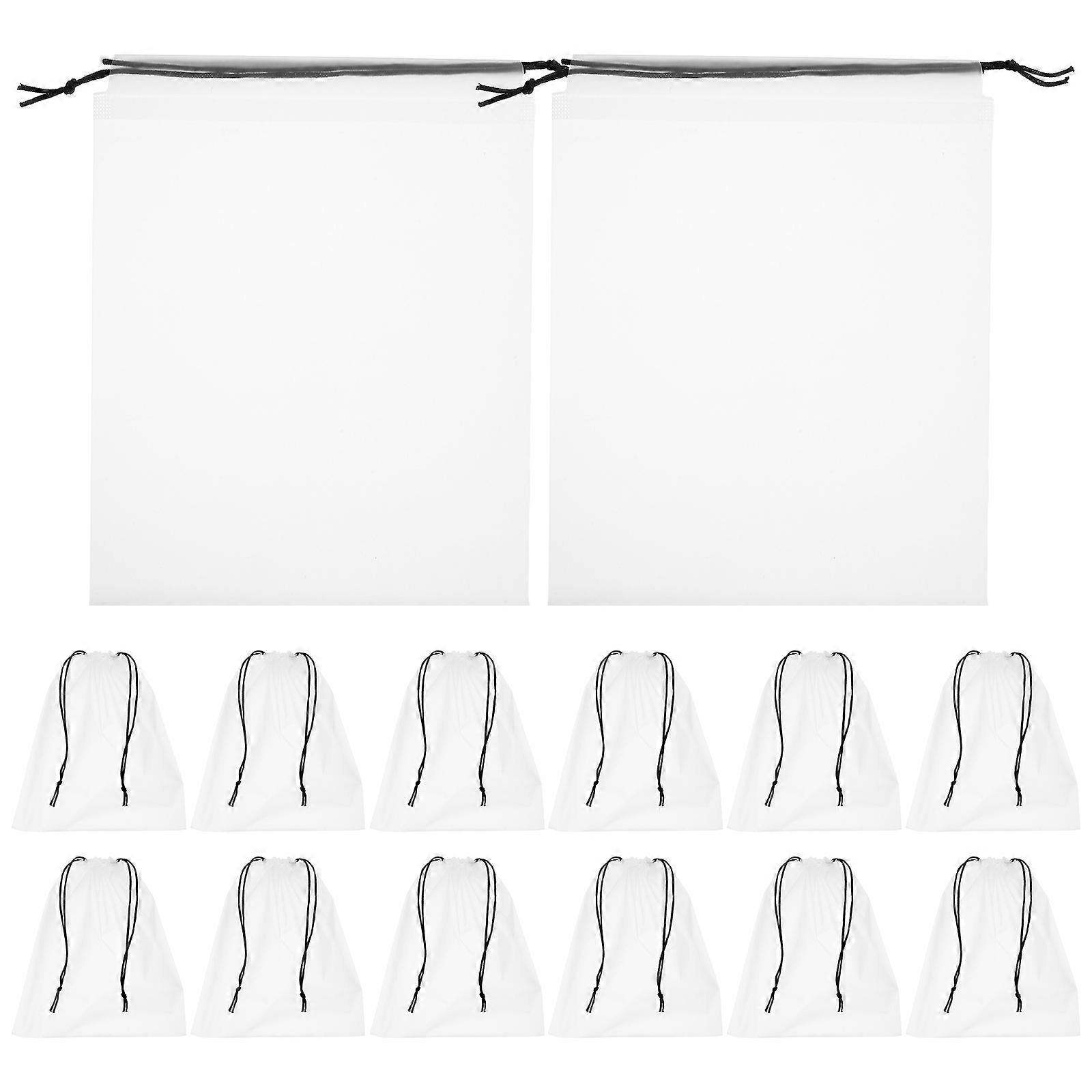 15pcs Large Capacity Storage Bags for Home Organization – Simple Design, Space Saving Pouches for Essentials