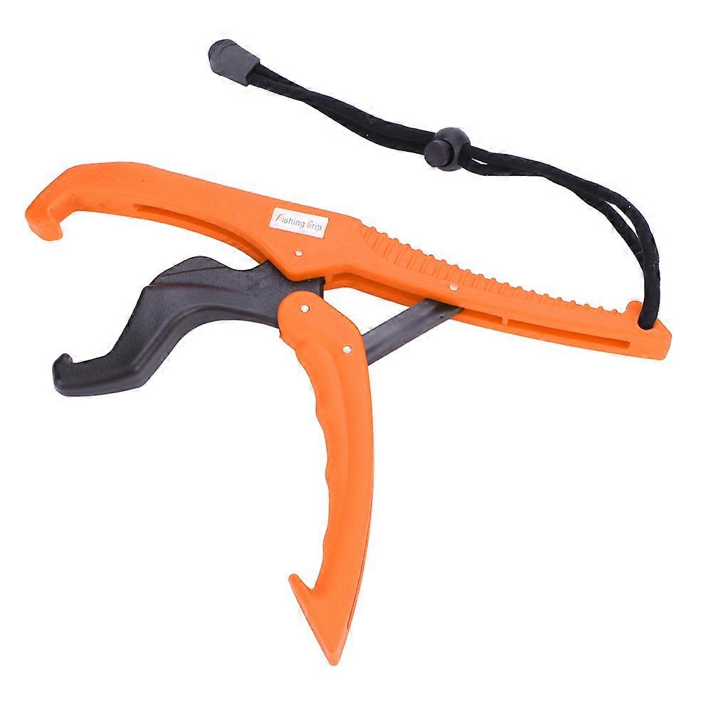 ABS Fishing Pliers with Adjustable Rope (Orange, S)