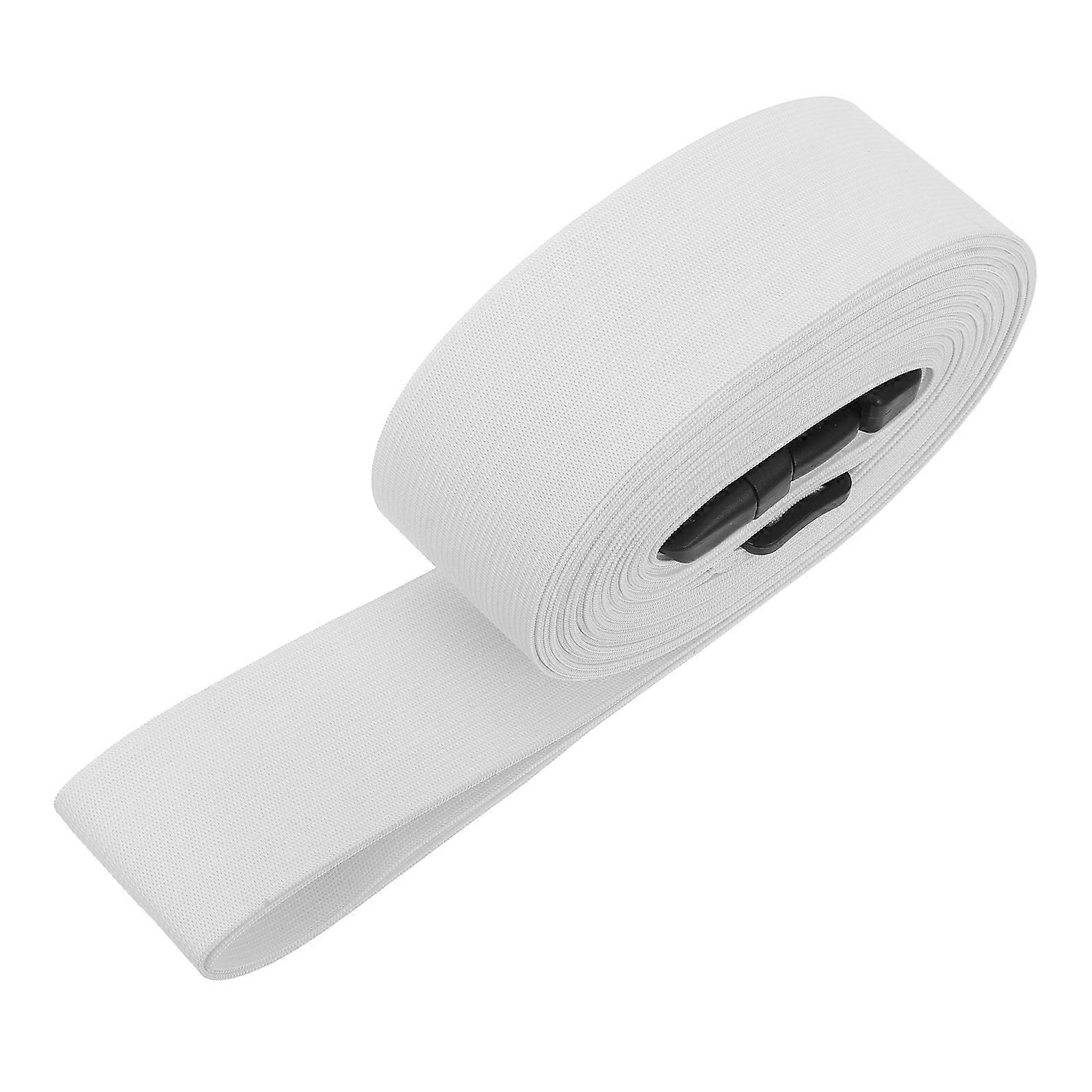 Elastic Bed Sheet Straps Adjustable Elastic Bed Sheet Strap Fitted Sheets White 800.00X5.00X0.30cm Prevent Slipping 1Pcs