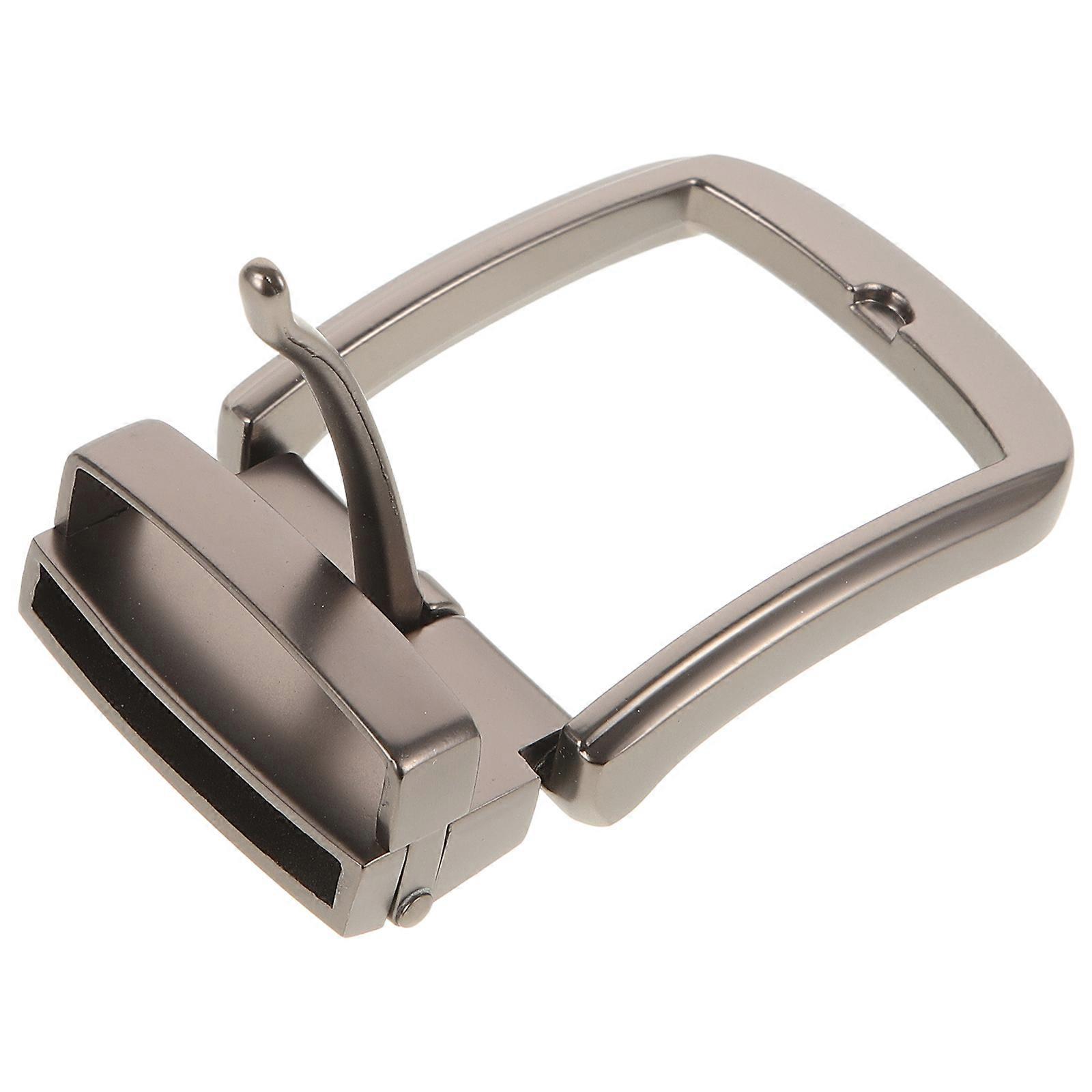 Metal Buckle Men Belt Buckle Casual Design Retro and Break Resistance 8.00X3.50X1.50CM Easy to Lock 1Pack